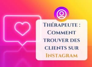 instagram pour la visibilité des thérapeutes